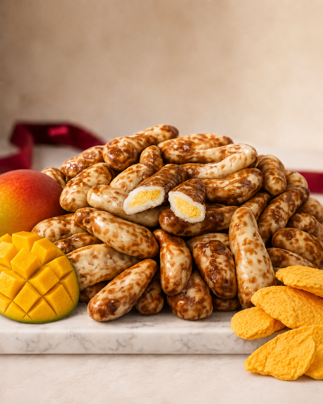 Choco Freeze-dried mango